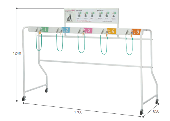 ベビーカースタンド